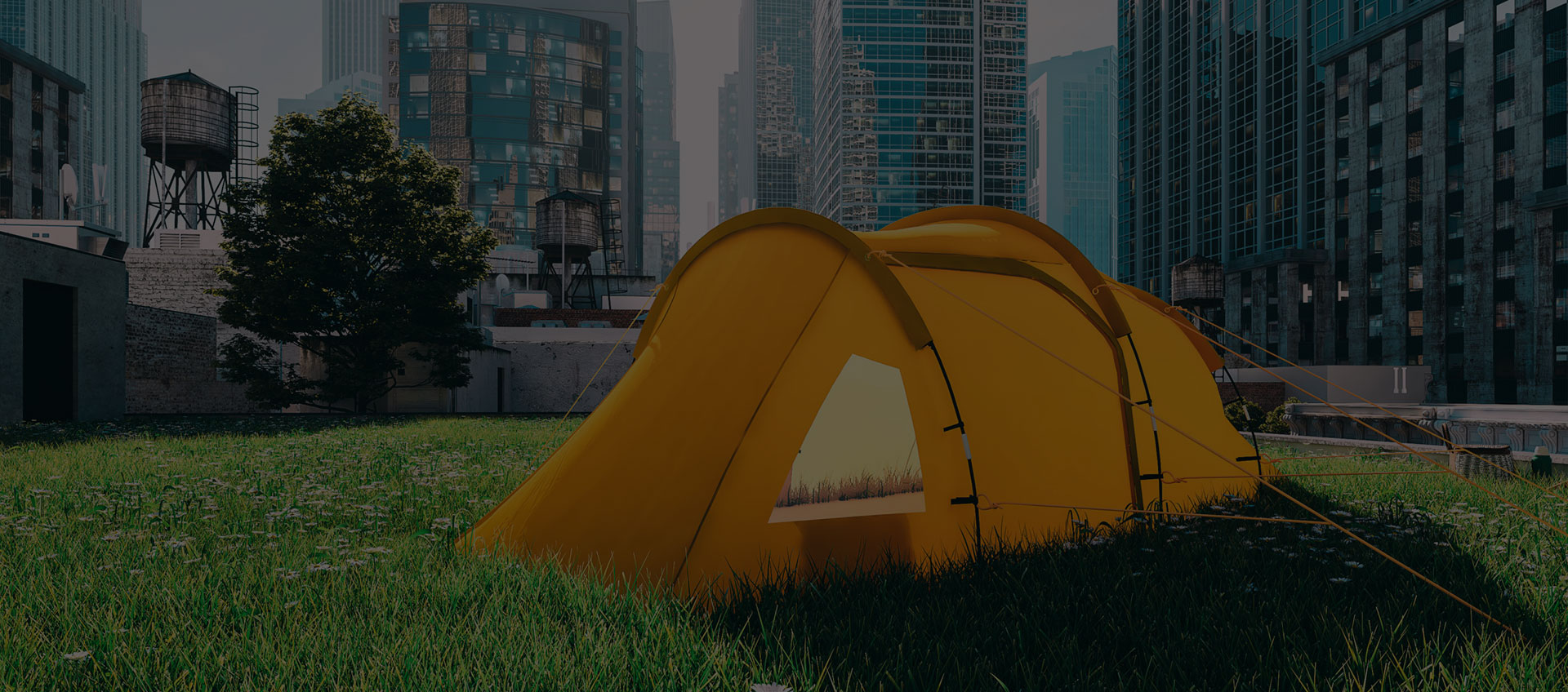 La tendance est au camping urbain